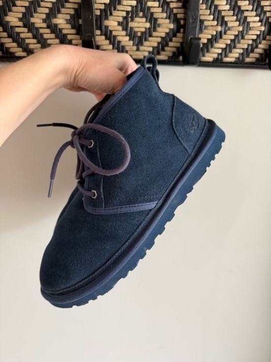UGG Mens Neumel Chukka Boots - Size 10 - Navy Blue main image 4